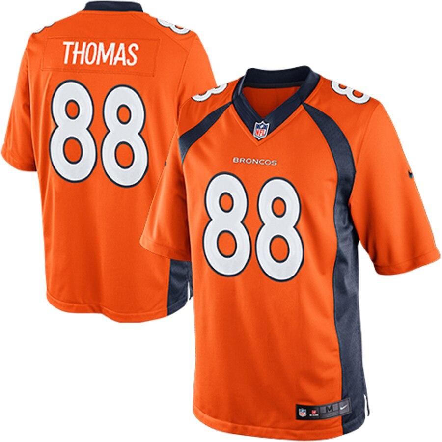 Demaryius Thomas Denver Broncos Team Color Limited Jersey - Orange 2019