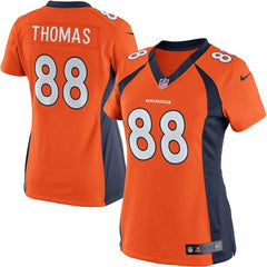 DeMaryius Thomas Denver Broncos Women's Limited Jersey - Orange 2019