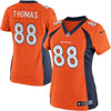 Image of DeMaryius Thomas Denver Broncos Women's Limited Jersey - Orange 2019