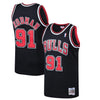 Image of Dennis Rodman Chicago Bulls Mitchell &amp; Ness 1997-98 Hardwood Classics Swingman Jersey - Black 2019