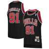 Image of Dennis Rodman Chicago Bulls Mitchell &amp; Ness Youth Hardwood Classics Swingman Jersey – Black 2019