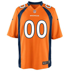 Denver Broncos Custom Game Jersey - Orange 2019