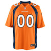 Image of Denver Broncos Custom Game Jersey - Orange 2019