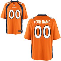 Denver Broncos Custom Team Color - Game Jersey – Orange 2019
