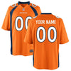 Image of Denver Broncos Youth Custom Game Jersey - Orange 2019