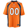 Image of Denver Broncos Youth Custom Game Jersey - Orange 2019