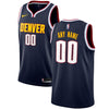 Image of Denver Nuggets Custom Swingman Jersey Navy - Icon Edition 2019