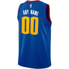 Image of Denver Nuggets Swingman Custom Jersey Blue – Statement Edition 2019