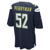 Image of Denzel Perryman Los Angeles Chargers Game Jersey - Navy 2019