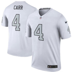 Derek Carr Oakland Raiders Color Rush Legend Jersey - White 2019