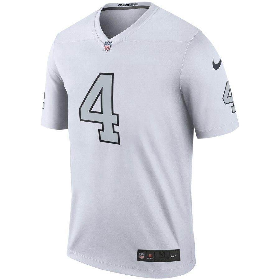 Derek Carr Oakland Raiders Color Rush Legend Jersey - White 2019