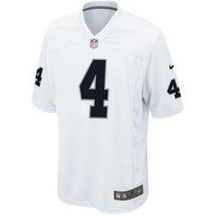 Derek Carr Oakland Raiders Game Jersey - White 2019