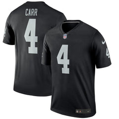 Derek Carr Oakland Raiders Legend Jersey – Black 2019