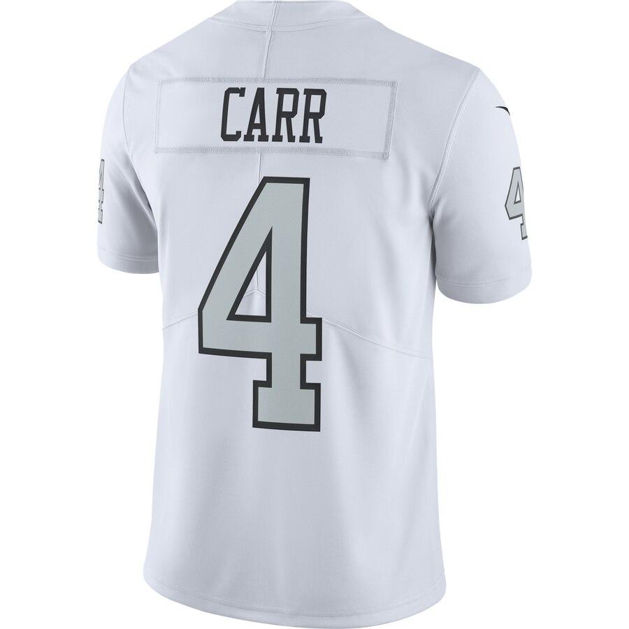 Derek Carr Oakland Raiders Vapor Untouchable Color Rush Limited Player Jersey - White 2019