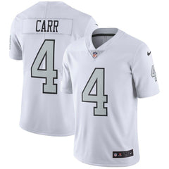 Derek Carr Oakland Raiders Vapor Untouchable Color Rush Limited Player Jersey - White 2019