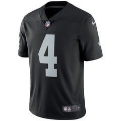 Derek Carr Oakland Raiders Vapor Untouchable Limited Player Jersey - Black 2019