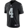 Image of Derek Carr Oakland Raiders Vapor Untouchable Limited Player Jersey - Black 2019