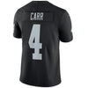 Image of Derek Carr Oakland Raiders Vapor Untouchable Limited Player Jersey - Black 2019