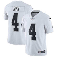 Derek Carr Oakland Raiders Vapor Untouchable Limited Player Jersey - White 2019