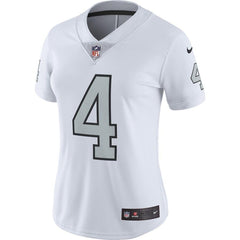 Derek Carr Oakland Raiders Women's Vapor Untouchable Color Rush Limited Player Jersey - White 2019