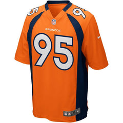 Derek Wolfe Denver Broncos Game Jersey - Orange 2019