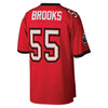 Image of Derrick Brooks Tampa Bay Buccaneers Mitchell &amp; Ness 2002 Retired Player Replica Jersey - Red 2019