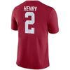 Image of Derrick Henry Alabama Crimson Tide Game Jersey – Crimson 2019