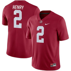 Derrick Henry Alabama Crimson Tide Game Jersey – Crimson 2019