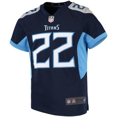 Derrick Henry Tennessee Titans Girls Youth Game Jersey - Navy 2019