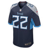 Image of Derrick Henry Tennessee Titans New Game Jersey – Navy 2019