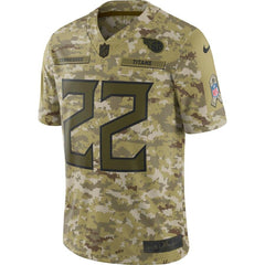 Derrick Henry Tennessee Titans Salute to Service Limited Jersey – Camo 2019