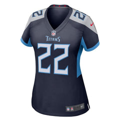 Derrick Henry Tennessee Titans Women's New Game Jersey – Navy 2019