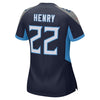 Image of Derrick Henry Tennessee Titans Women's New Game Jersey – Navy 2019