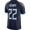 Image of Derrick Henry Tennessee Titans Youth Limited Vapor Untouchable Player Jersey – Navy 2019