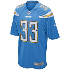 Derwin James Los Angeles Chargers Game Jersey – Powder Blue 2019