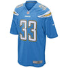 Image of Derwin James Los Angeles Chargers Game Jersey – Powder Blue 2019