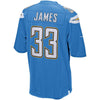 Image of Derwin James Los Angeles Chargers Game Jersey – Powder Blue 2019