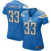 Image of Derwin James Los Angeles Chargers Women's Game Jersey - Powder Blue 2019