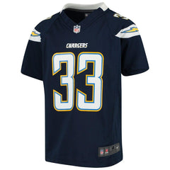 Derwin James Los Angeles Chargers Youth Game Jersey – Navy 2019