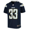 Image of Derwin James Los Angeles Chargers Youth Game Jersey – Navy 2019