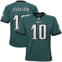 DeSean Jackson Philadelphia Eagles Youth Player Game Jersey – Midnight Green 2019