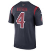 Image of Deshaun Watson Houston Texans Color Rush Legend Jersey – Navy 2019