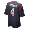 Image of Deshaun Watson Houston Texans Game Jersey - Navy 2019