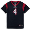 Image of Deshaun Watson Houston Texans Girls Youth Game Jersey - Navy 2019