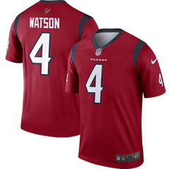 Deshaun Watson Houston Texans Legend Player Jersey – Red 2019