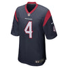 Image of Deshaun Watson Houston Texans Player Game Jersey – Navy 2019