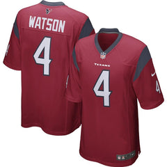 Deshaun Watson Houston Texans Player Game Jersey – Red 2019