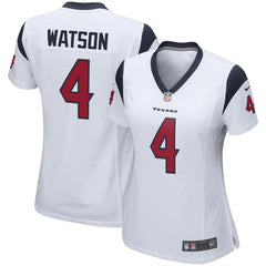 Deshaun Watson Houston Texans Women's Game Jersey - White 2019