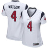 Image of Deshaun Watson Houston Texans Women's Game Jersey - White 2019