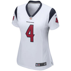 Deshaun Watson Houston Texans Women's Game Jersey - White 2019